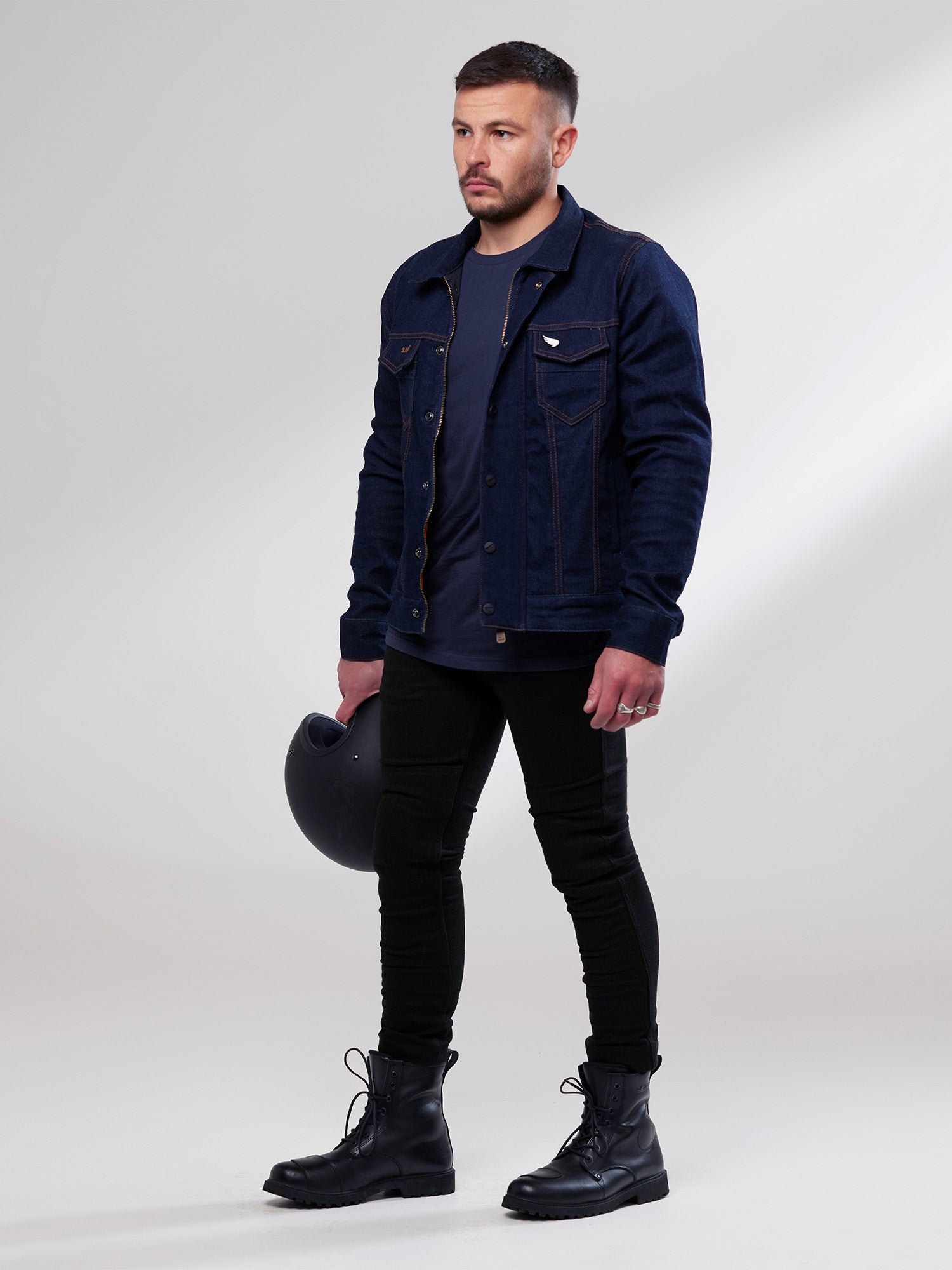 SA1NT ENGINEERED CLASSIC DENIM JACKET - INDIGO