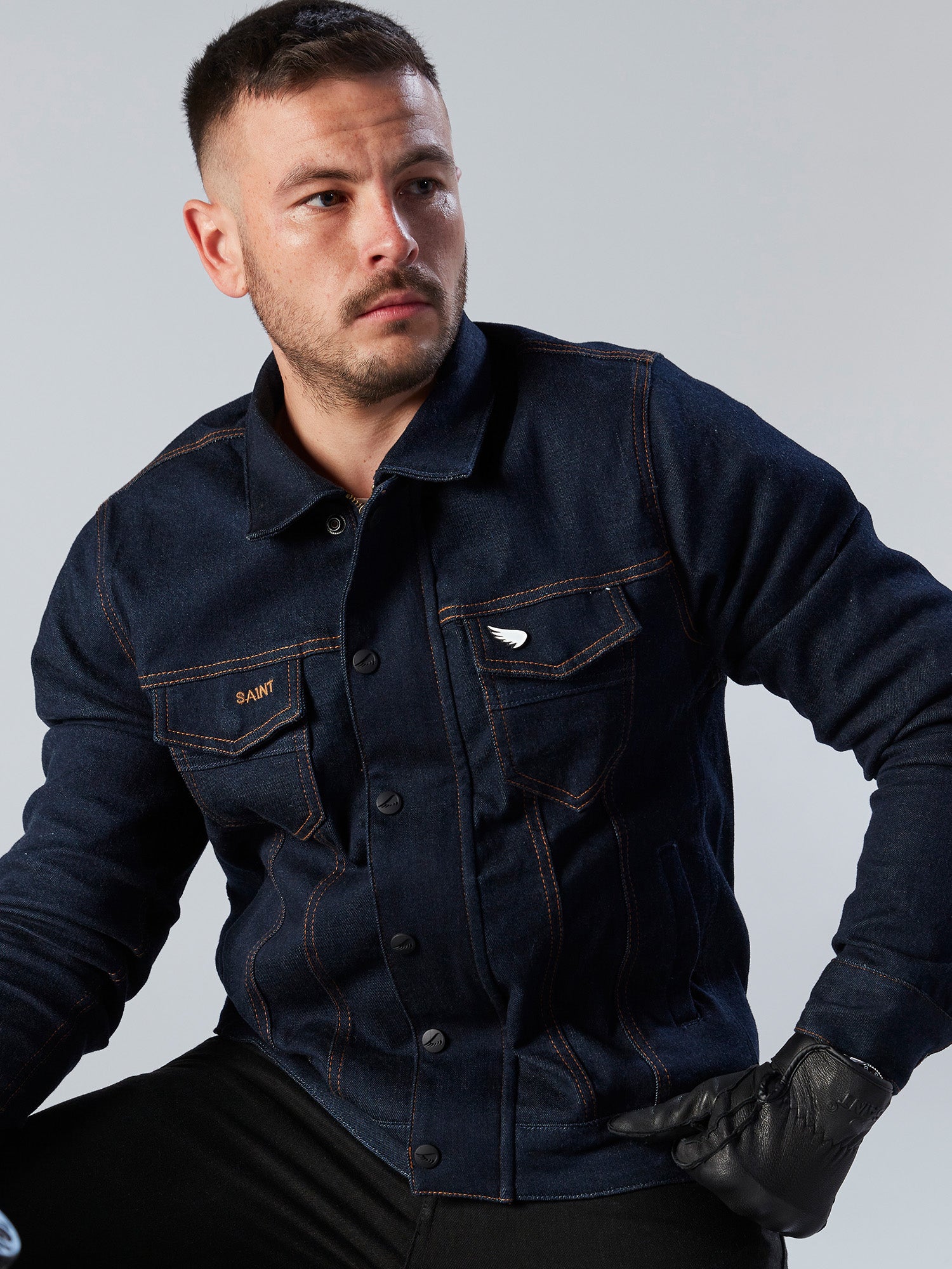 SA1NT ENGINEERED CLASSIC DENIM JACKET - INDIGO