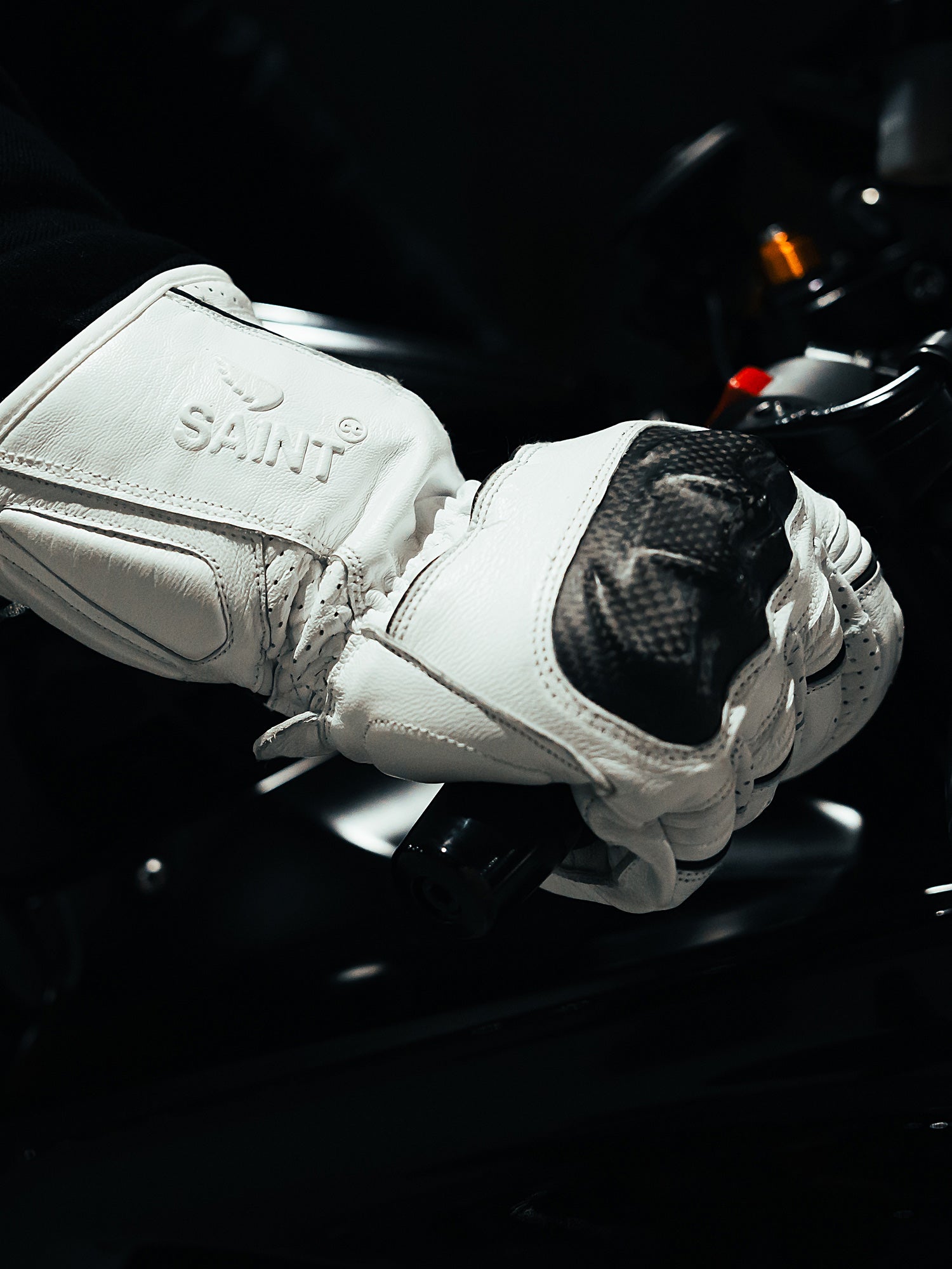 SA1NT White Road Gloves - SA1NT